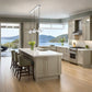 Z-Lite Ludo 12" 3-Light LED-Integrated Brushed Nickel Steel Frame Frosted Acrylic Shade Linear Chandelier