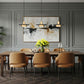 Z-Lite Ludo 12" 3-Light LED-Integrated Matte Black and Modern Gold Steel Frame Frosted Acrylic Shade Linear Chandelier
