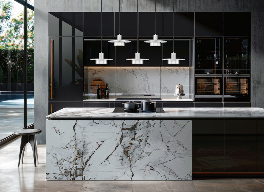 Z-Lite Ludo 12" 5-Light LED-Integrated Brushed Nickel Steel Frame Frosted Acrylic Shade Linear Chandelier