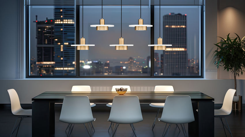 Z-Lite Ludo 12" 5-Light LED-Integrated Matte White and Modern Gold Steel Frame Frosted Acrylic Shade Linear Chandelier