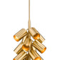 Z-Lite Lumina 17" 17-Light Modern Gold Steel Chandelier