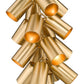 Z-Lite Lumina 17" 17-Light Modern Gold Steel Chandelier