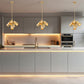 Z-Lite Lumina 17" 5-Light Modern Gold Steel Chandelier