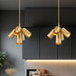 Z-Lite Lumina 17" 5-Light Modern Gold Steel Chandelier