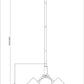 Z-Lite Lumina 17" 5-Light Modern Gold Steel Chandelier