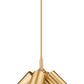 Z-Lite Lumina 17" 5-Light Modern Gold Steel Chandelier