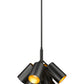 Z-Lite Lumina 17" 9-Light Matte Black Steel Chandelier