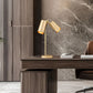 Z-Lite Lumina 9" 2-Light Modern Gold Steel Table Lamp