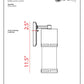 Z-Lite Luminata 5" 1-Light LED Deep Bronze Outdoor Wall Sconce With Matte Opal Glass Shade
