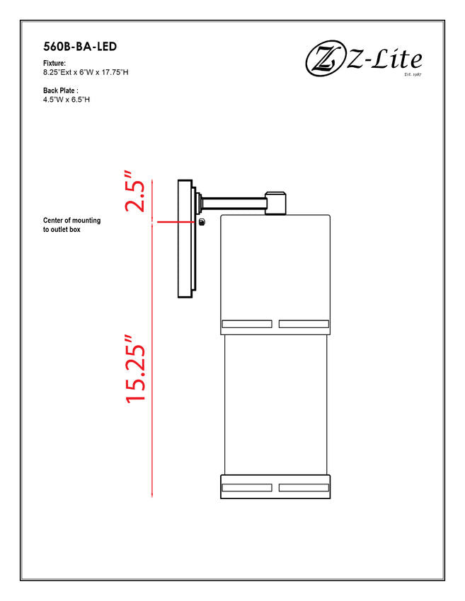 Z-Lite Luminata 6" 1-Light LED Brushed Aluminum Outdoor Wall Sconce With Matte Opal Glass Shade