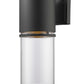 Z-Lite Luminata 6" 1-Light LED Oil Rubbed Bronze Outdoor Wall Sconce With Clear Glass Shade