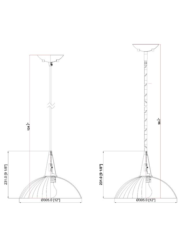 Z-Lite Lunelle 12" 1-Light Matte Black Steel Frame Clear Glass Shade Pendant Light