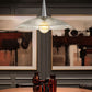 Z-Lite Lunelle 24" 1-Light Brushed Nickel Frame Clear Glass Shade Pendant Light
