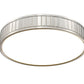 Z-Lite Madison 17" 1-Light LED Brushed Nickel and Frosted Acrylic Shade Flush Mount Lighting