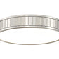 Z-Lite Madison 17" 1-Light LED Brushed Nickel and Frosted Acrylic Shade Flush Mount Lighting