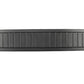 Z-Lite Madison 21" 1-Light LED Matte Black and Frosted Acrylic Shade Flush Mount Lighting