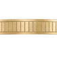 Z-Lite Madison 21" 1-Light LED Modern Gold and Frosted Acrylic Shade Flush Mount Lighting