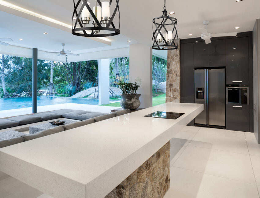 Z-Lite Malcalester 14" 3-Light Matte Black and Brushed Nickel Pendant Light With White Glass Shade