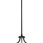 Z-Lite Malcalester 8" 1-Light Matte Black and Brushed Nickel Mini Pendant Light