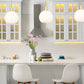 Z-Lite Margo 10" 1-Light Olde Brass Pendant Light With White Glass Shade
