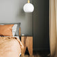 Z-Lite Margo 10" 1-Light Olde Brass Pendant Light With White Glass Shade
