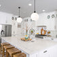 Z-Lite Margo 14" 1-Light Matte Black Pendant Light With White Glass Shade