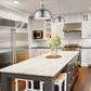 Z-Lite Melange 13" 1-Light Brushed Nickel Pendant Light