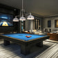 Z-Lite Melange 52" 3-Light Brushed Nickel Steel Billiard Light