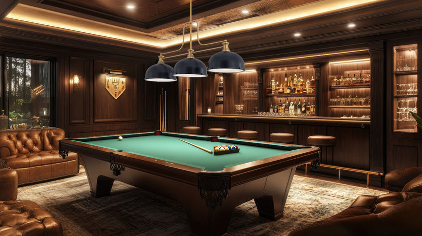 Z-Lite Melange 52" 3-Light Heritage Brass Steel Frame Matte Black and Heritage Brass Steel Shade Billiard Light