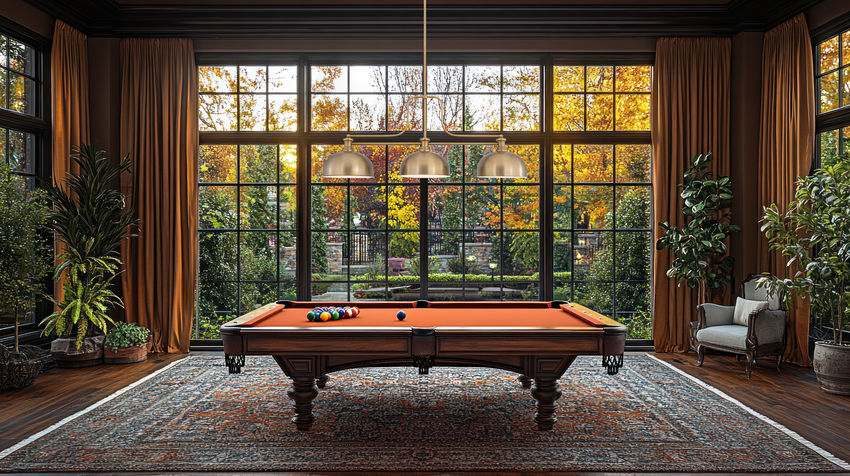 Z-Lite Melange 52" 725-3HBR-D13HBR 3-Light Heritage Brass Steel Billiard Light
