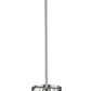 Z-Lite Mersesse 6" 1-Light Chrome Pendant Light With Clear and Chrome Shade