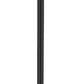 Z-Lite Millworks 2-Light Aluminum Black Frame Clear Beveled Glass Shade Outdoor Post Mounted Fixture