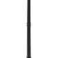 Z-Lite Millworks 574PHMR-564P-BK 2-Light Aluminum Black Frame Clear Beveled Glass Shade Outdoor Post Mounted Fixture