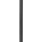 Z-Lite Millworks 574PHMS-536P-BK 2-Light Aluminum Black Frame Clear Beveled Glass Shade Outdoor Post Mounted Fixture