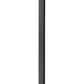 Z-Lite Millworks 574PHMS-536P-BK 2-Light Aluminum Black Frame Clear Beveled Glass Shade Outdoor Post Mounted Fixture