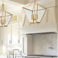 Z-Lite Montalcino 26" 6-Light Rubbed Brass Steel Frame Clear Seedy Glass Shade Chandelier