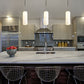 Z-Lite Monty 5" W x 22" H 1-Light Brushed Nickel Pendant Light With Matte Opal Glass Shade