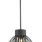 Z-Lite Moundou 12" 3-Light Bronze Steel Pendant Light