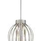 Z-Lite Moundou 20" 6-Light Brushed Nickel Steel Pendant Light