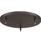 Z-Lite Multi Point Canopy 18" Bronze Steel Ceiling Plate