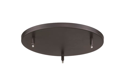 Z-Lite Multi Point Canopy 18" Bronze Steel Ceiling Plate