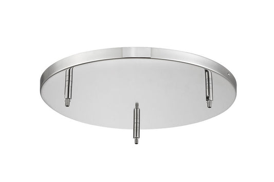 Z-Lite Multi Point Canopy 18" Chrome Steel Ceiling Plate