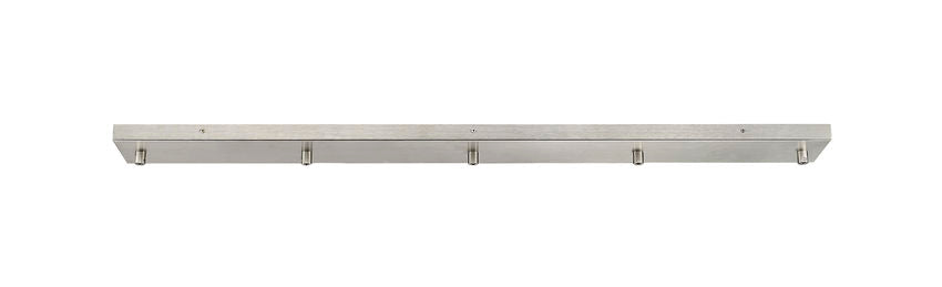 Z-Lite Multi Point Canopy 42" Brushed Nickel Steel Ceiling Plate