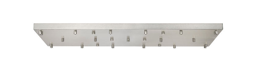 Z-Lite Multi Point Canopy 42" Brushed Nickel Steel Ceiling Plate