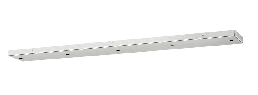 Z-Lite Multi Point Canopy 42" Brushed Nickel Steel Ceiling Plate