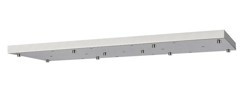 Z-Lite Multi Point Canopy 42" Brushed Nickel Steel Ceiling Plate