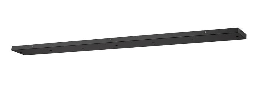 Z-Lite Multi Point Canopy 54" Matte Black Steel Ceiling Plate