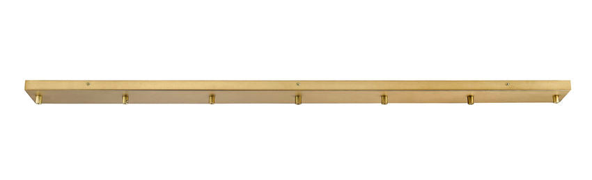 Z-Lite Multi Point Canopy 54" Modern Gold Steel Ceiling Plate