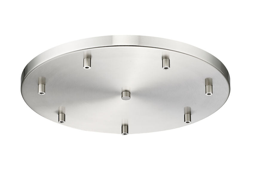 Z-Lite Multi Point Canopy CP1807R-BN 18" Brushed Nickel Steel Ceiling Plate