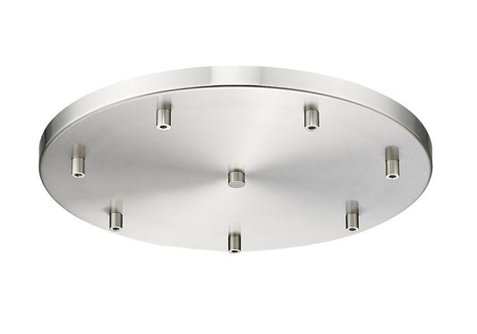 Z-Lite Multi Point Canopy CP1807R-BN 18" Brushed Nickel Steel Ceiling Plate
